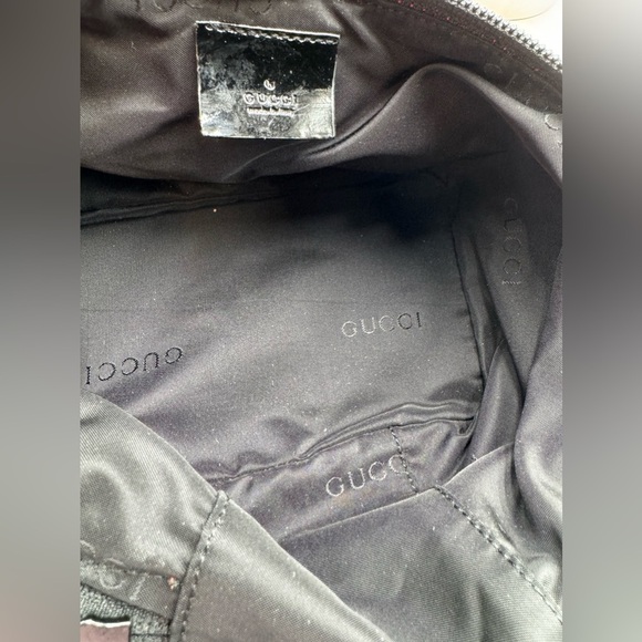 Gucci-Authentic- Canvas cosmetic case - orange - Picture 12 of 14